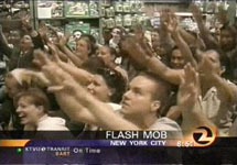 Флэшмоб в Нью-Йорке. Фото с сайта www.lisarein.com