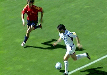 Матч Испания - Греция. Фото с сайта www.newsru.com
