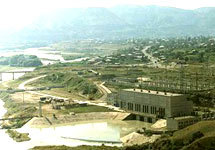Зеленчукская ГЭС. Фото с сайта www.kavkaz.elektra.ru