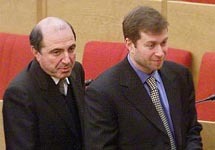 Березовский и Абрамович. Фото AP
