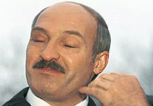 Александр Лукашенко. Фото с сайта www.kommersant.ru