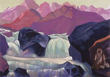 Николай Рерих. Река в Гималаях. Изображение с сайта art-catalog.ru