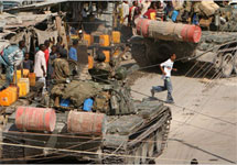 Эфиопские танки в Сомали. Фото New York Times
