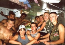 Военные в поезде. Фото с сайта uralpolit.ru