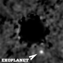 Регистрация планеты у звезды HR 8799 на старых снимках. С сайта http://blog.wired.com/