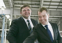 Никита Белых и Дмитрий Медведев. Фото ИТАР-ТАСС