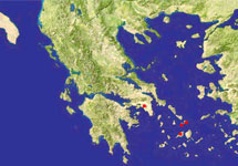 Карта Греции. Фото с сайта geopoesia.ru