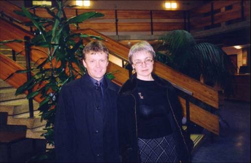 Александр Литвиненко и Анна Политковская