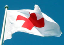 Флаг Красного креста. Фото: unmultimedia.org