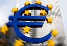 Эмблема евро. Иллюстрация korrespondent.net