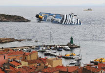Costa Concordia. Фото с сайта Herald Sun