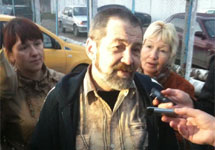 Сергей Мохнаткин на свободе. Фото: Новая газета