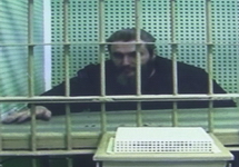 Стомахин участвует в суде по видеосвязи. Фото Д.Зыкова/Грани.Ру