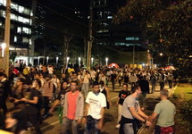 Демонстранты в Сан-Паулу. Фото: brasileiro-ru.livejournal.com
