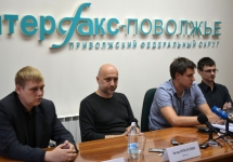 Александр Зайцев, Захар Прилепин, Дмитрий Утукин, Юрий Староверов. Фото: pytkam.net
