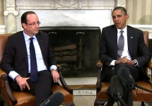 Франсуа Олланд и Барак Обама. Фото: whitehouse.gov