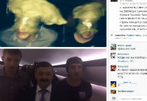 Журналисты LifeNews в плену и в самолете по дороге в Грозный. Фото из инстаграма Кадырова