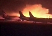 Нападение на аэропорт в Карачи. Кадр Би-Би-Си
