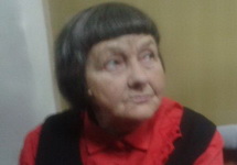 Мария Савченко, мать политзаключенной, в Басманном райсуде, 13.10.2014. Фото Граней.Ру