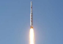 Запуск ракеты-носителя со спутником "Кванмёнсон-4". Фото: kcna.kp