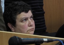Елена Баснер на оглашении приговора. Фото: fontanka.ru