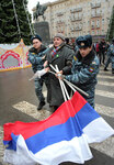  	 Разгон антифашистского пикета у мэрии Москвы. Фото Д.Борко/Грани.Ру