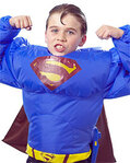 Ребенок в костюме Супермена. Фото с сайта www.supermanhomepage.com