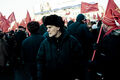 Участник митинга КПРФ на Триумфальной площади. Фото Дмитрия Борко/Евгении Михеевой