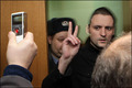 Сергей Удальцов после приговора 25.1.2011. Фото Константина Рубахина