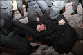 Задержания у здания суда после приговора Удальцову. Фото Константина Рубахина