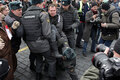 Задержание Николая Ляскина. Фото Константина Рубахина/openaction.ru