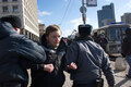 Задержание Алексея Никитина на пикете у ФСИН. Фото Ю.Тимофеева/Грани.Ру