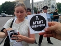 Провокатор на митинге в честь 50-летия Ходорковского. Фото Грани.Ру