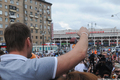 Встреча Алексея Навального на вокзале 20 июля 2013 года. Фото Ники Максимюк/Грани.Ру