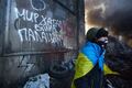 Оборона Майдана. 24 января. Фото Юрия Тимофеева/Грани.Ру