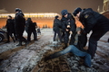 Задержание Рэйды Линн на Красной площади 7 февраля. Фото: Ю.Тимофеев/Грани.Ру