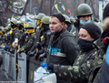 Люди Майдана. Фото Дмитрия Борко/Грани.ру